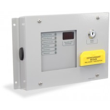 Kentec IP65 - 6 Lamp Status Unit with Mode Select Keyswitch and Manual Release Surface, W911110W8